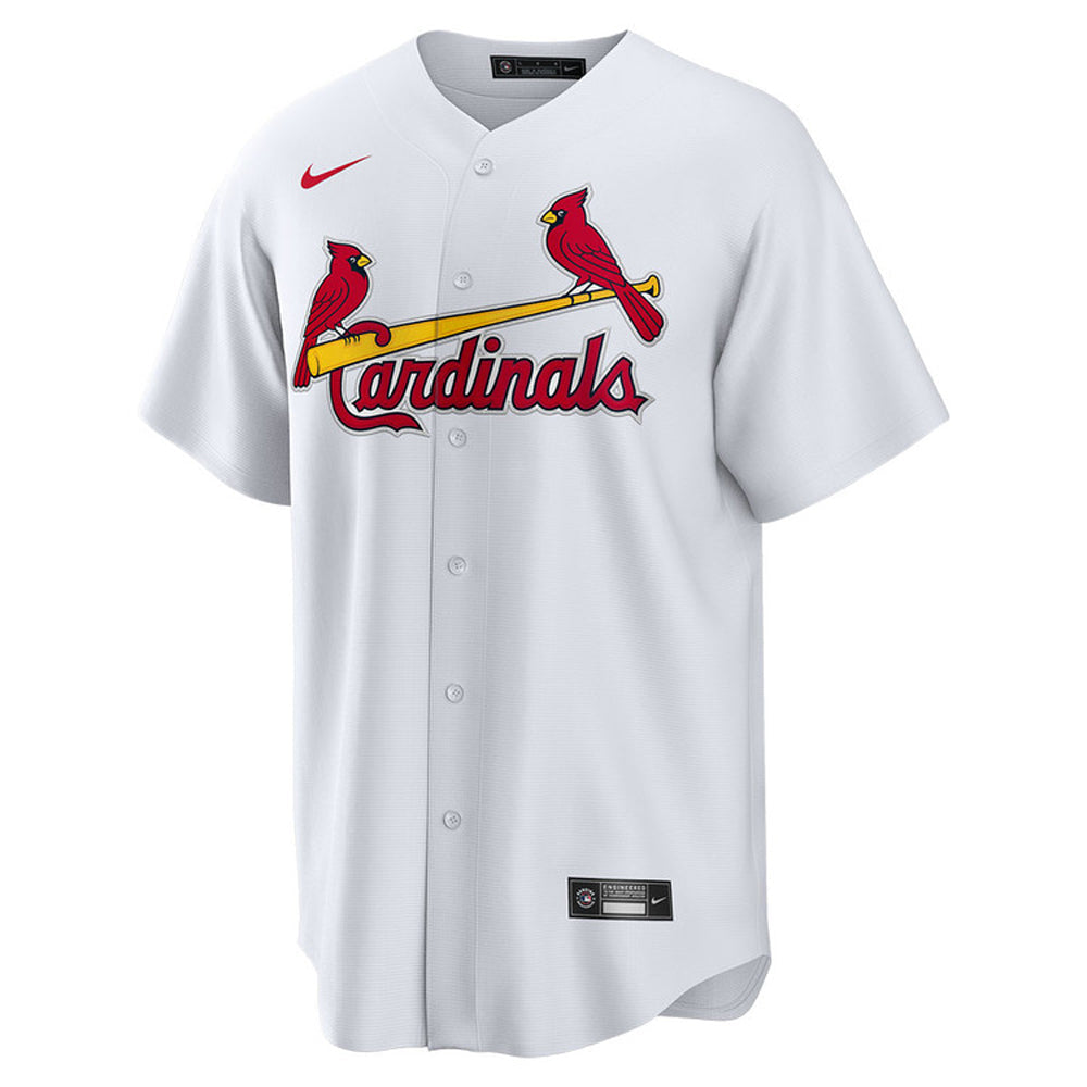 Men's St. Louis Cardinals Lars Nootbaar Cool Base Replica Home Jersey - White