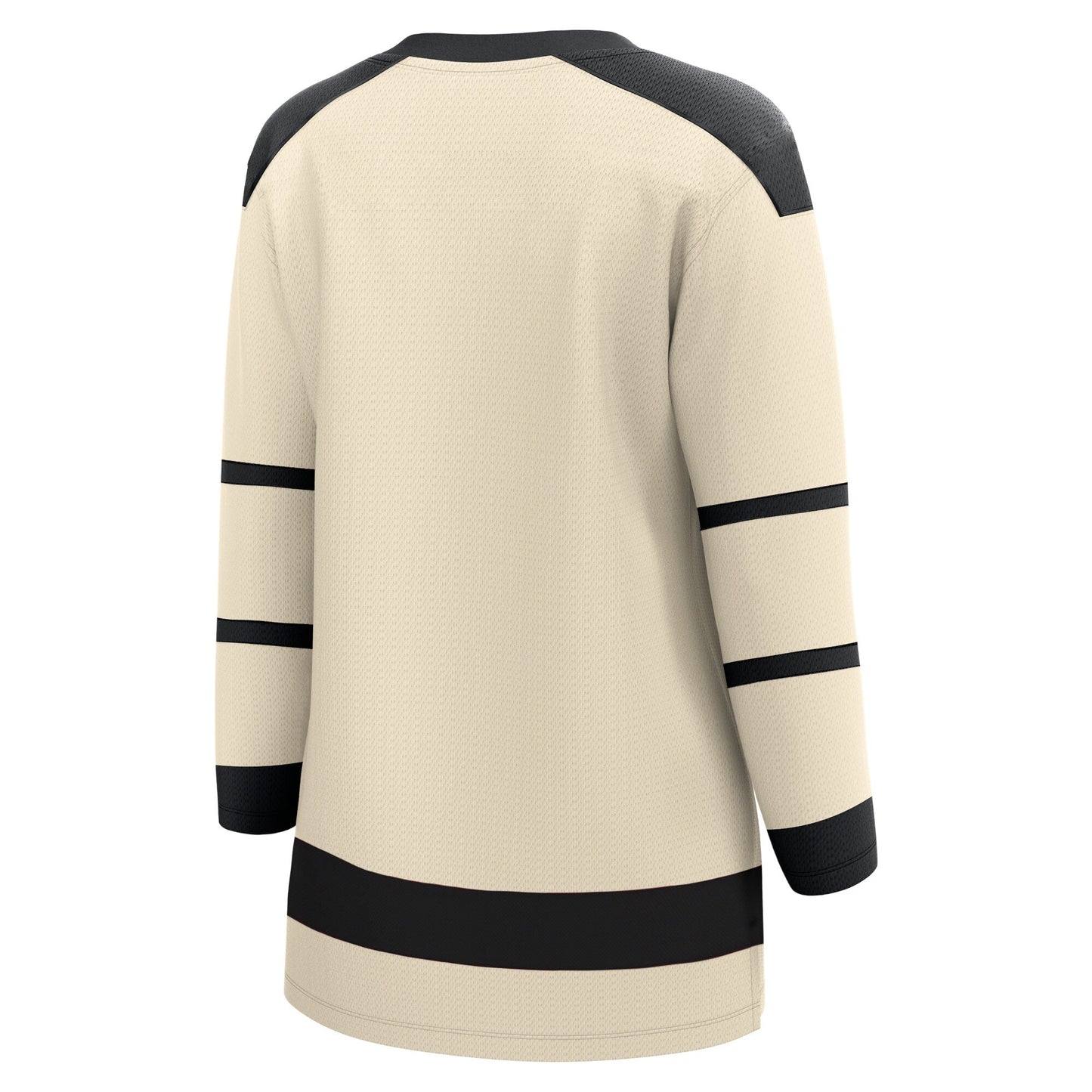 Pittsburgh Penguins Fanatics Branded Women's 2023 Winter Classic Blank Jersey - Cream