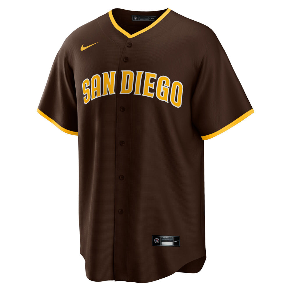 Men's San Diego Padres Fernando Tatis Jr. Alternate Player Jersey - Brown