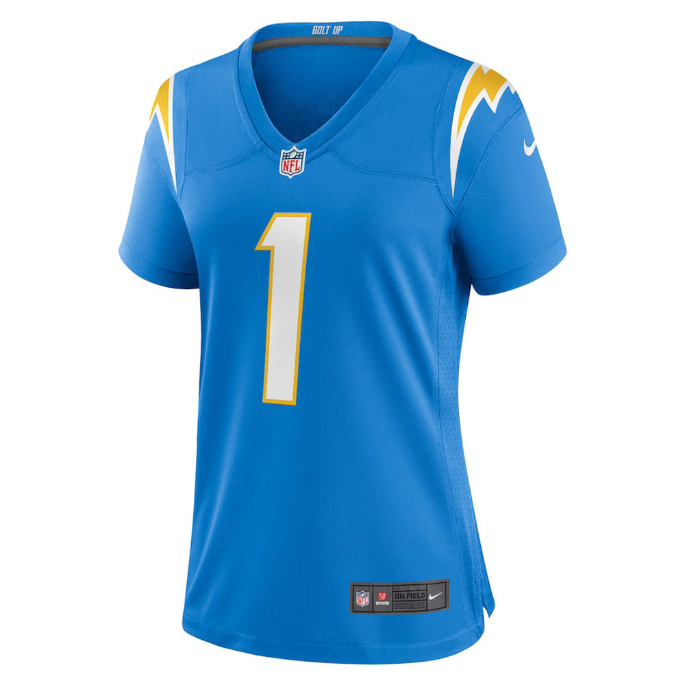Women's Los Angeles Chargers Quentin Johnston Game Jersey - Powder Blue
